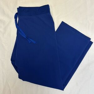 Figs Livingston Basic Scrub Pants Deep Royal Blue